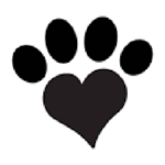 paw heart